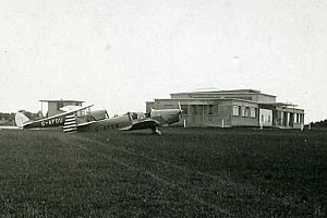 Exeter Airport in 1938