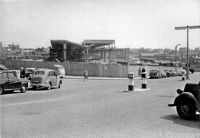 The bus station in the late 1950s.