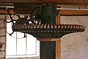A Bodley gear wheel at Cricklepit Mill