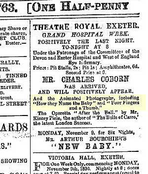 The Theatre Royal flyer - 1950s