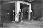 Maudes petrol pumps in New North Road