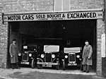 Portus Car Dealers, Okehampton Street - circa 1938
