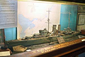 Model of HMS Exeter