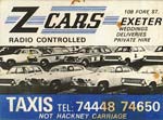 Z-Cars contact card